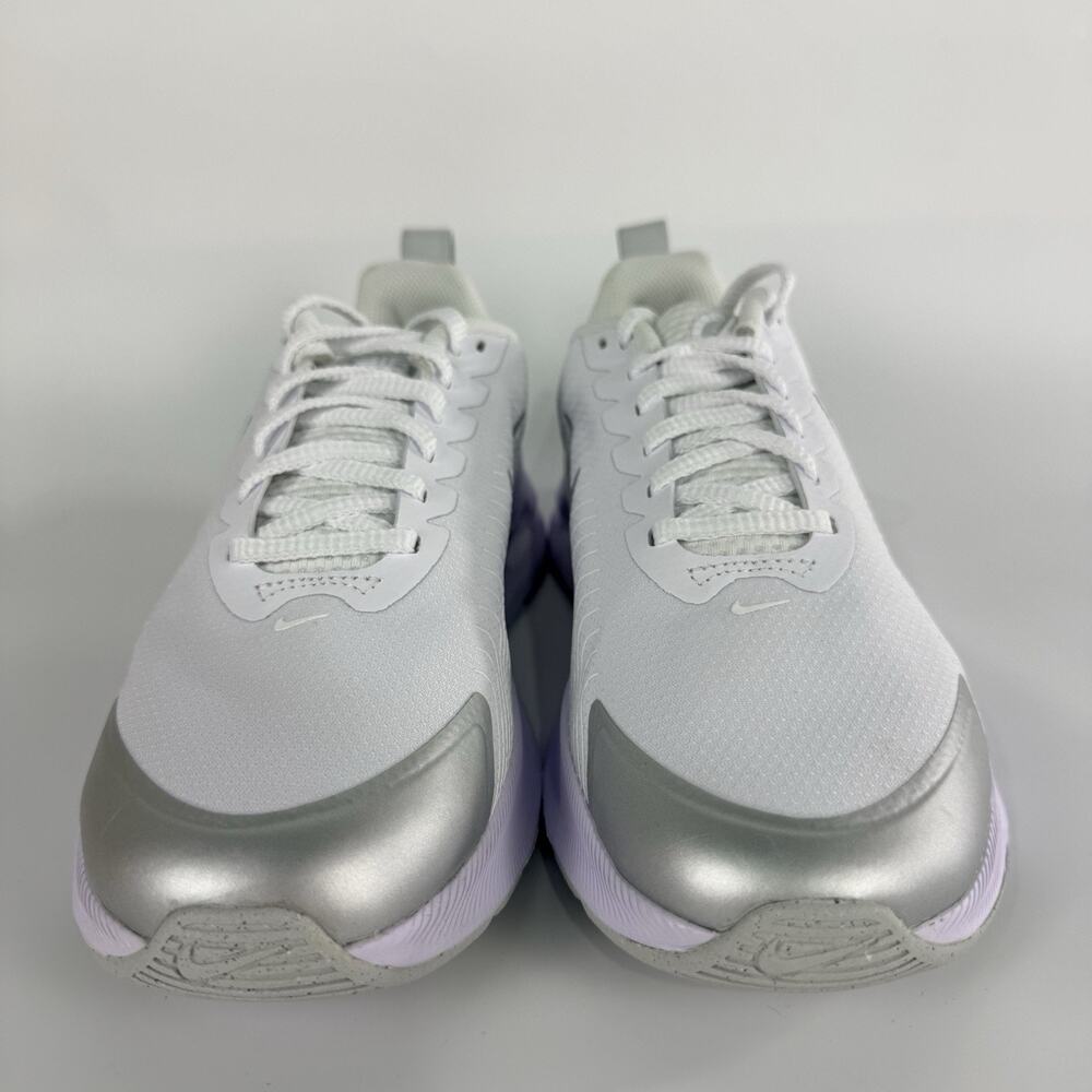 Nike Air Max Nuaxis White Silver HF1233 101 Womens Size 10 Casual Sneakers NEW - Picture 3 of 6